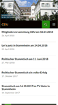 Mobile Screenshot of cdu-stammheim.de